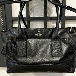 Kate Spade black briefcase tote